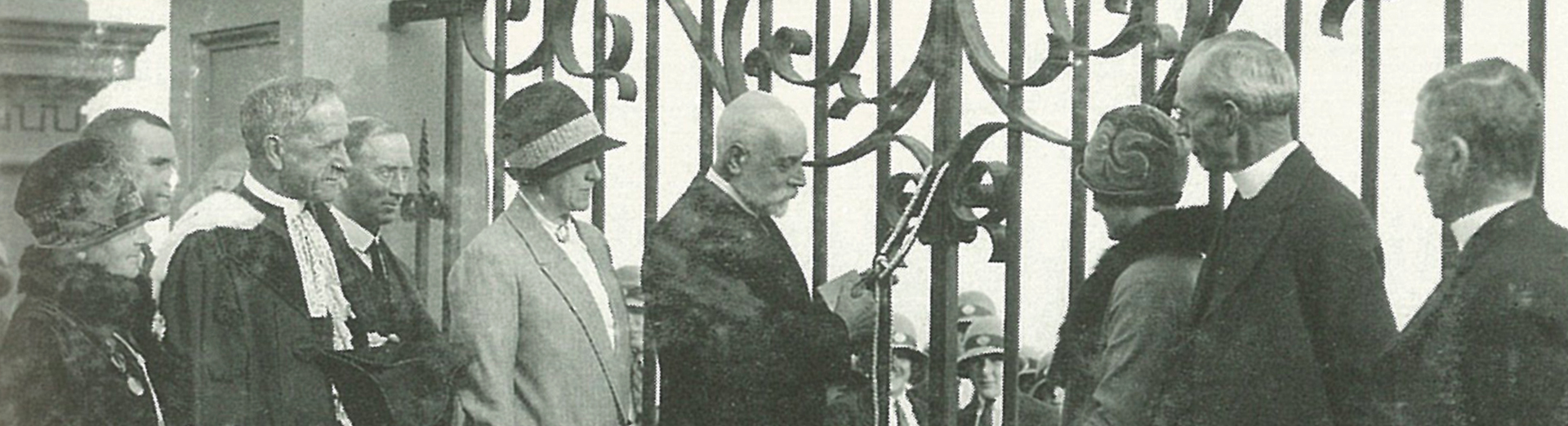 1927 Opening of the John Marden Memorial Gates