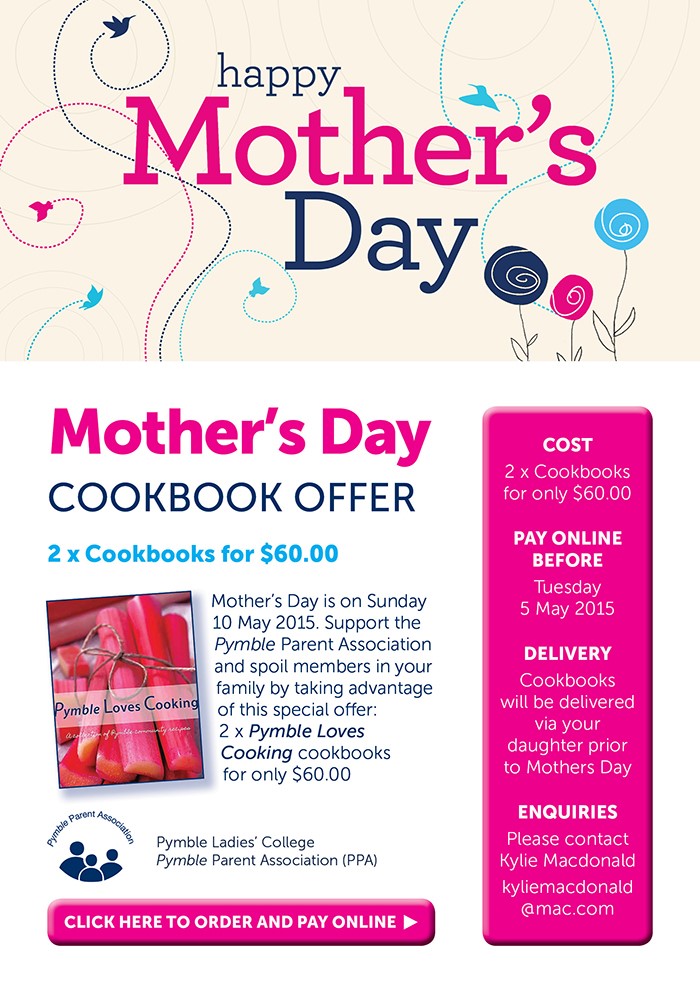 Mother's Day Cookbook Special